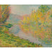 Reproduktion av målningen Höst i Jeufosse - Claude Monet