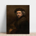 Reproduktion av målningen Självporträtt - Rembrandt