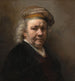 Självporträtt - Rembrandt van Rijn — vy av konstverket