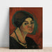 Självporträtt (1916) av Suzanne Valadon — konstreproduktion