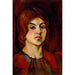 Reproduktion av målningen Självporträtt - Suzanne Valadon
