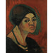 Självporträtt (1916) av Suzanne Valadon — konstreproduktion