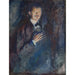 Reproduktion av målningen Självporträtt med cigarett - Edvard Munch