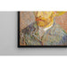 Reproduktion av målningen Självporträtt med halmhatt - Vincent van Gogh