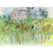 Reproduktion av målningen av Före avfärd, Ascot - Raoul Dufy