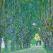 enue mot Kammer-slottet - Gustav Klimt — vy av konstverket