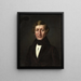 Anders Cederström 1805-1885 - Axel Johan Fägerplan — inramlat konstverk på väggen