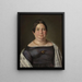 Lovisa Isabelle Bjurberg 1814-1864 - Axel Johan Fägerplan — inramlat konstverk på väggen