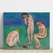 Reproduktion av målningen badande kvinnor vid sköldpadda - Henri Matisse