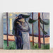 Reproduktion av målningen Kyss vid stranden - Edvard Munch