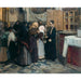 Reproduktion av målningen Baiser de la relique - Joaquín Sorolla