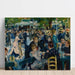 Reproduktion av målningen Bal på kvarnen vid Galette - Pierre-Auguste Renoir