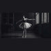 Ballet i Djup Svart | Svartvitt fotodekoration