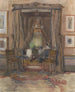 Le salon de la Riouwstraat à La Haye à la lumière du jour - Barbara Elisabeth van Houten — vy av konstverket