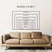 Barcelona från ovan | Flygbildsdekoration
