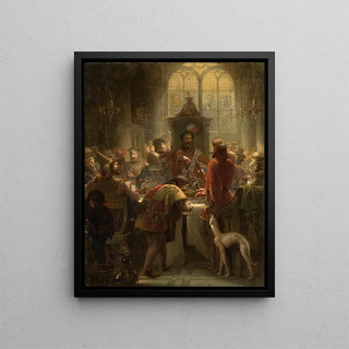 Barend Wijnveld - Willem van Oostervant en het doorgesneden tafellaken Anno 1395.webp