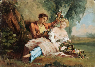 Barthlemy Menn - Galant Lovers Tryst rinaldo And Armida (Case Conflict).webp