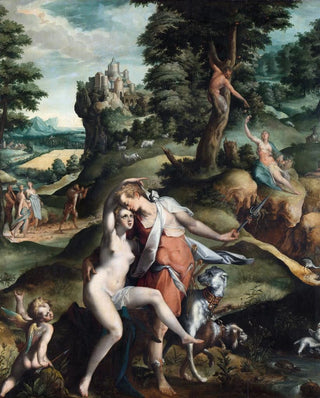 Bartholomaeus Spranger - Venus and Adonis.webp