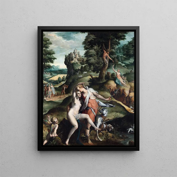 Bartholomaeus Spranger - Venus and Adonis.webp