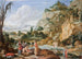 La découverte de Moïse - Bartholomeus Breenbergh — vy av konstverket