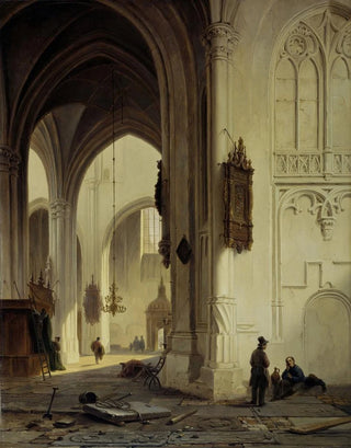 Bartholomeus Johannes van Hove - Church Interior.webp