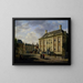 Le Mauritshuis i Haag - Bartholomeus Johannes van Hove — inramlat konstverk på väggen