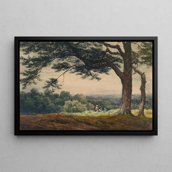 Bartholomew Colles Watkins - A Hill near Esher Surrey.webp