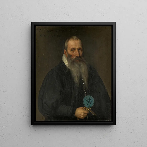 Peter Ryff från Basel - Bartholomäus Sarburgh — inramlat konstverk på väggen