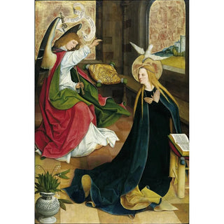 Bartholomus Zeitblom - The Annunciation.webp