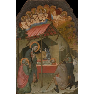 Bartolo di Fredi - The Adoration of the Shepherds.webp