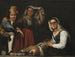 fyra figurer på en trappa - Bartolomé Esteban Murillo — vy av konstverket