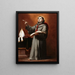 Saint Bonaventure - Bartolomé Esteban Murillo — inramlat konstverk på väggen