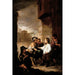 Saint Thomas de Villanueva som delar sina kläder med tiggarbarn - Bartolomé Esteban Murillo — vy av konstverket