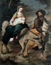 La fuite en Égypte - Bartolomé Esteban Murillo — vy av konstverket