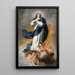 L'Immaculée Conception - Bartolomé Esteban Murillo — inramlat konstverk på väggen