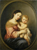 La Vierge à l'Enfant - Bartolomé Esteban Murillo — vy av konstverket