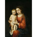 La Vierge et l'Enfant avec un chapelet - Bartolomé Esteban Murillo — vy av konstverket