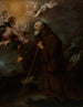 La vision de saint François de Paule - Bartolomé Esteban Murillo — vy av konstverket