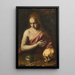 Reproduktion av målningen av Saint Maria Magdalena - Bartolomeo Guidobono