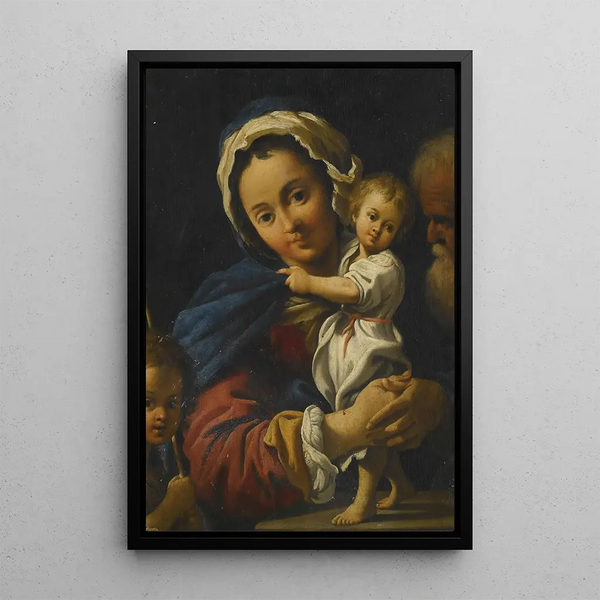 Reproduktion av målningen Sainte Famille - Bartolomeo Schedoni