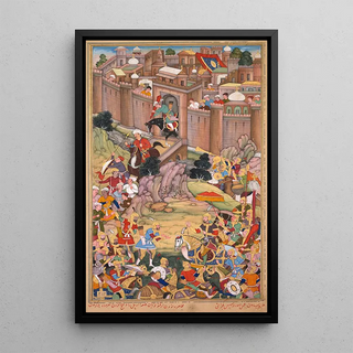 Basavana - The siege of Arbela in the era of Hulagu Khan.webp