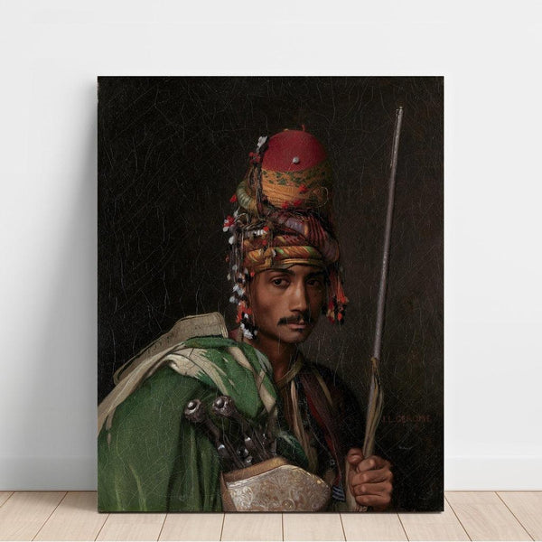 Reproduktion av målningen Bashi-Bazouk - Jean-Léon Gérôme