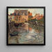 Basse mer - Frits Thaulow — inramlat konstverk på väggen