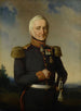 Huibert Gerard Baron Nahuys van Burgst 1782-1858 Medlem av den nederländska Indiska rådet i generalmajoruniform - Bastiaan De Poorter — vy av konstverket