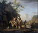 Färjebåt - Adriaen van de Velde — vy av konstverket