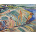 Reproduktion av målningen Badande män på klippor - Edvard Munch