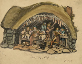 Bayard Taylor - Interior of a shepherds hut Iceland.webp