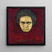 Beethoven - Franz von Stuck — inramlat konstverk på väggen