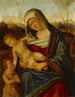 La Vierge à l'Enfant et le petit saint Jean-Baptiste - Benedetto Diana — vy av konstverket