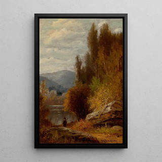 Benjamin Champney - Hunter on the Path.webp